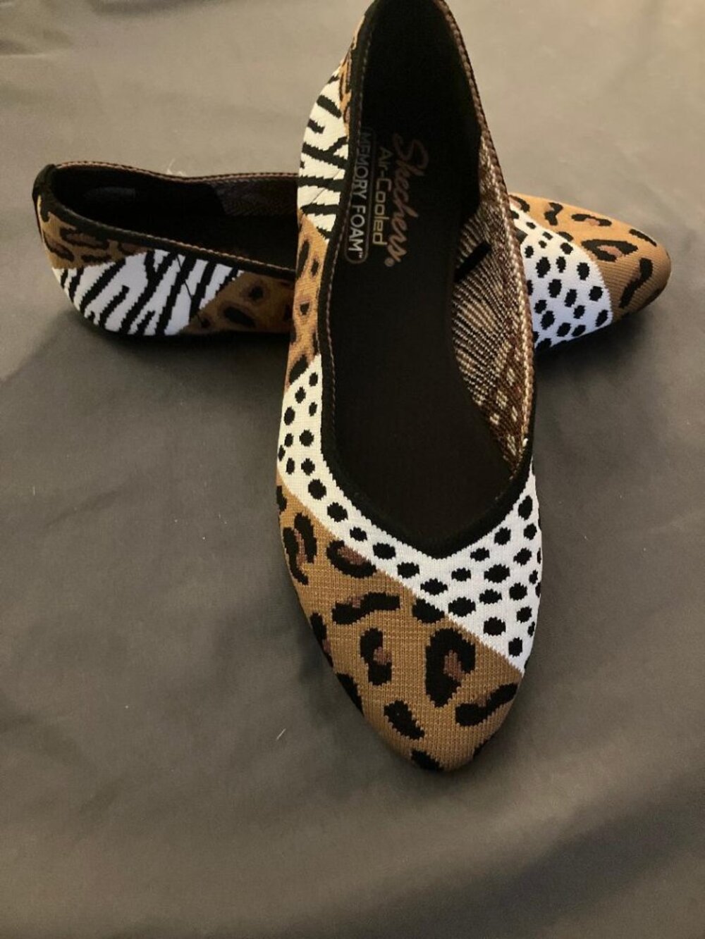 Skechers Air Cooled Memory Foam Flats